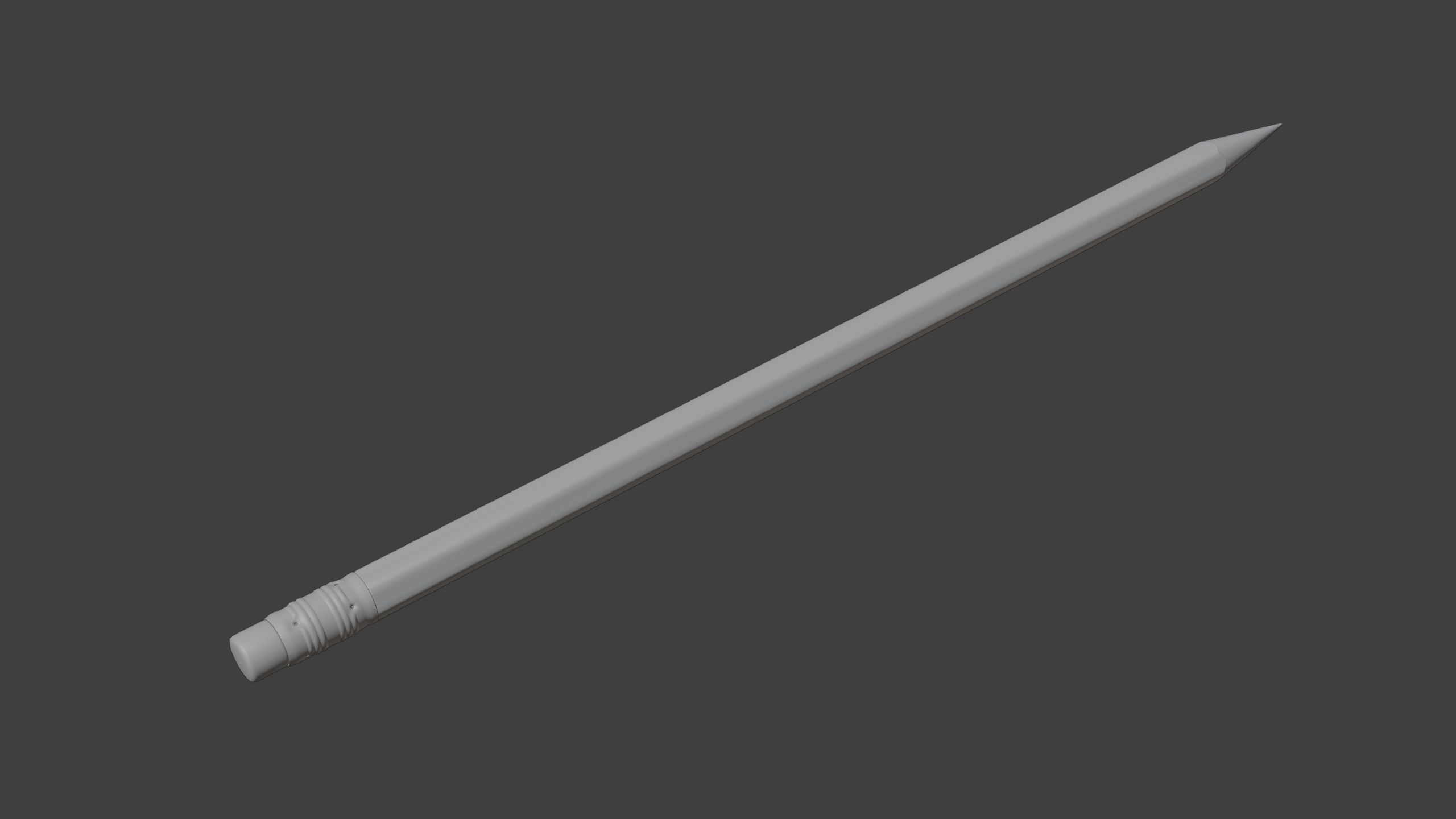 STAEDTLER NORIS PENCIL Low-poly 3D model_8