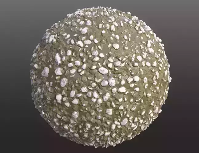 Pebble Soil Mud 4k Texture