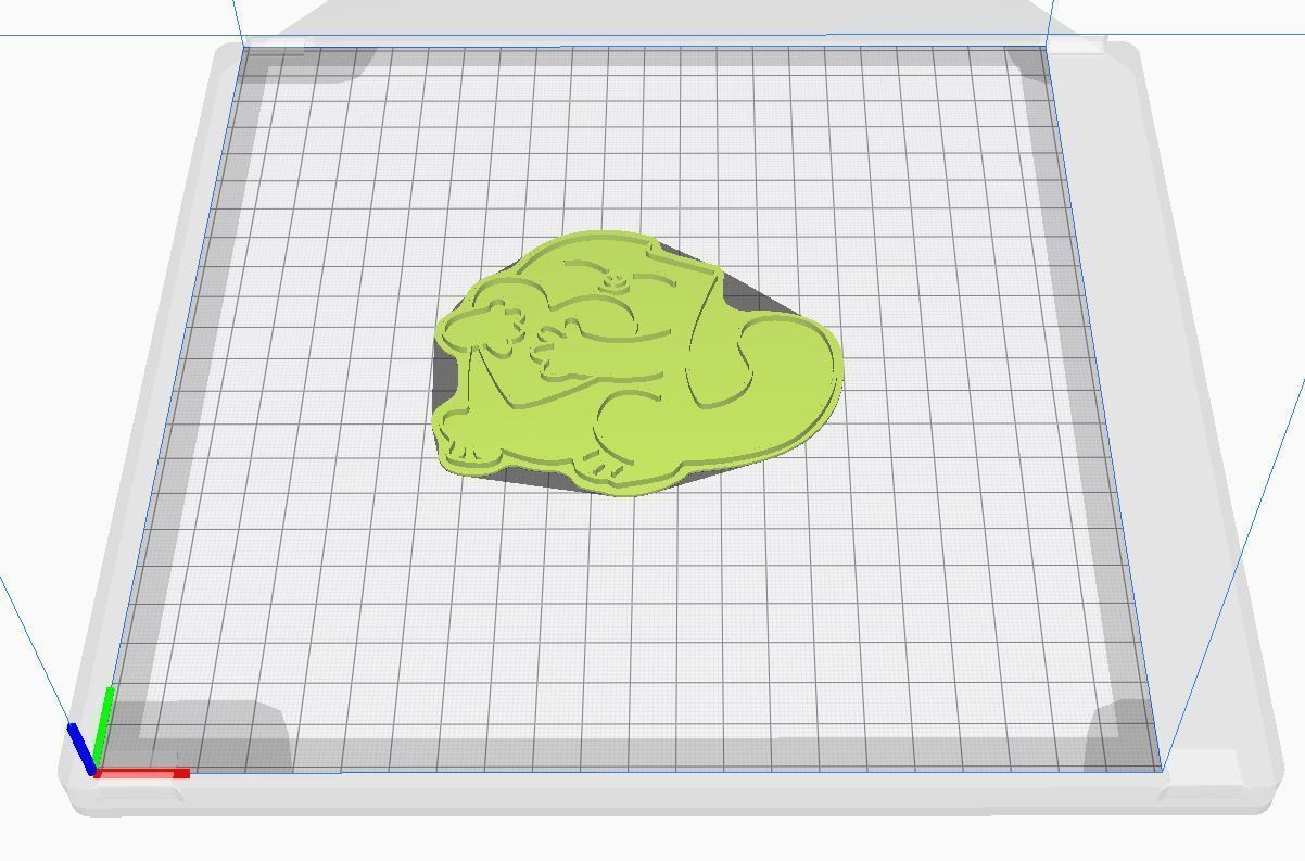 Cookie cutter and stamp - Cat and heart 3D print model_7