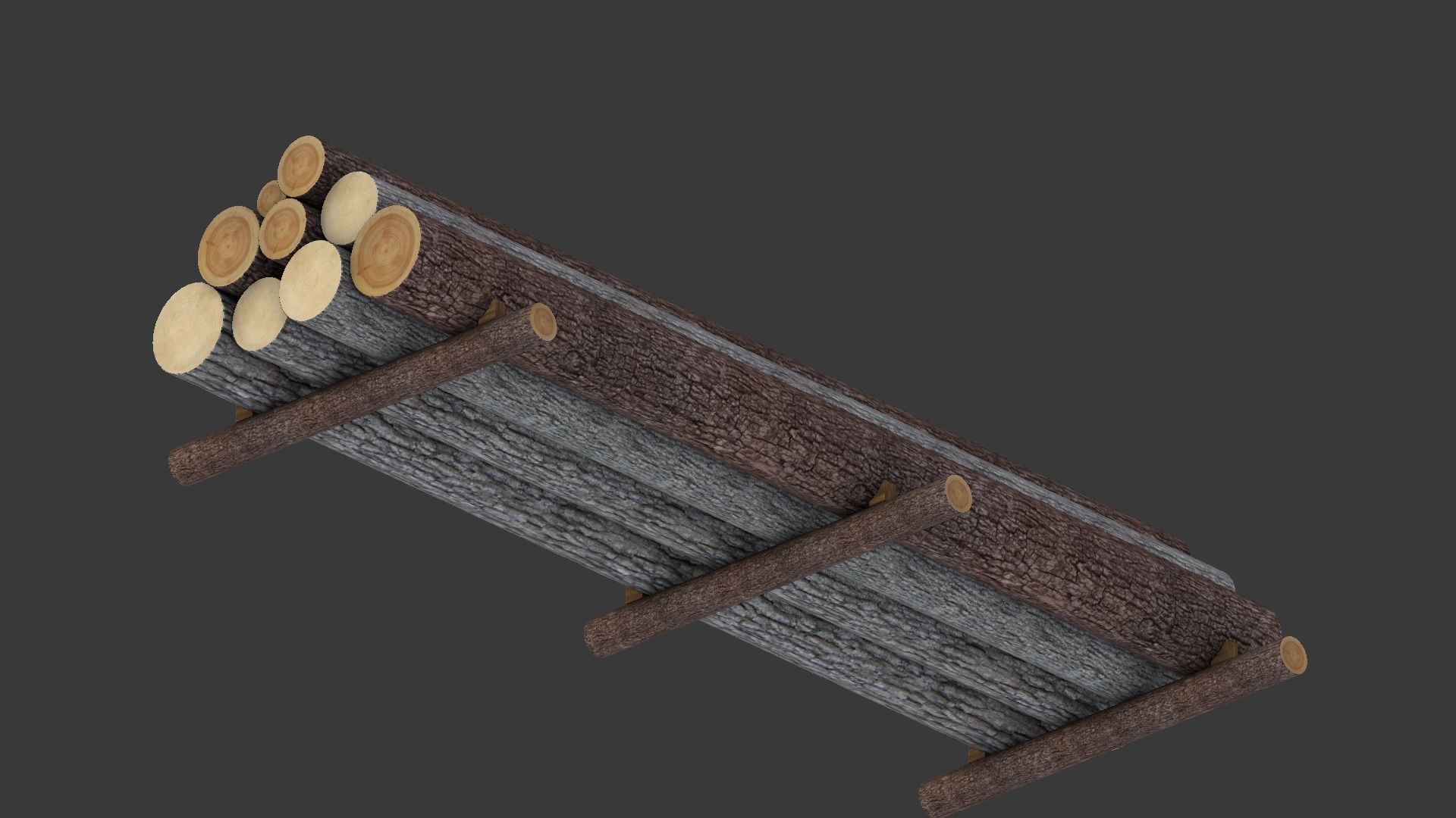 Log stack 3D model_15