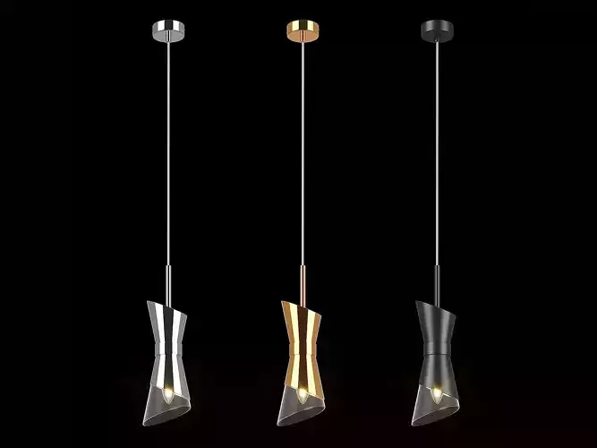 81701x Strato Lightstar hanging lamp 3D model