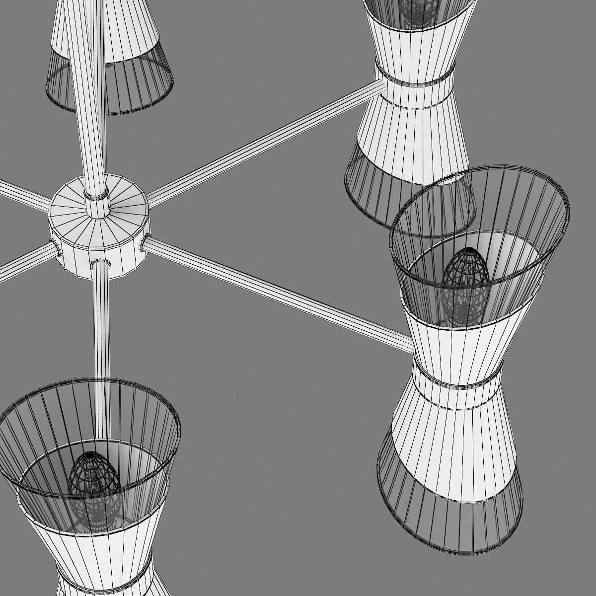 81712x Strato Lightstar chandelier 3D model_12