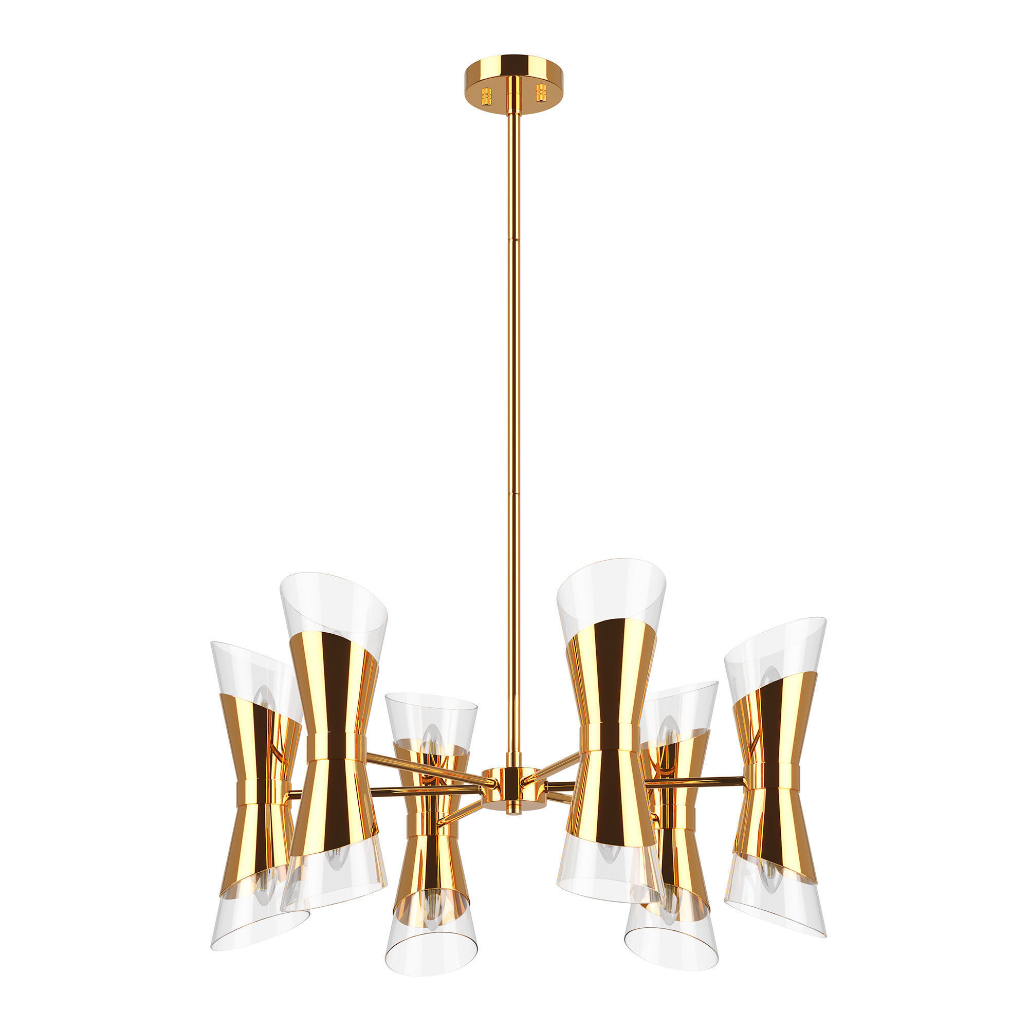 81712x Strato Lightstar chandelier 3D model_3