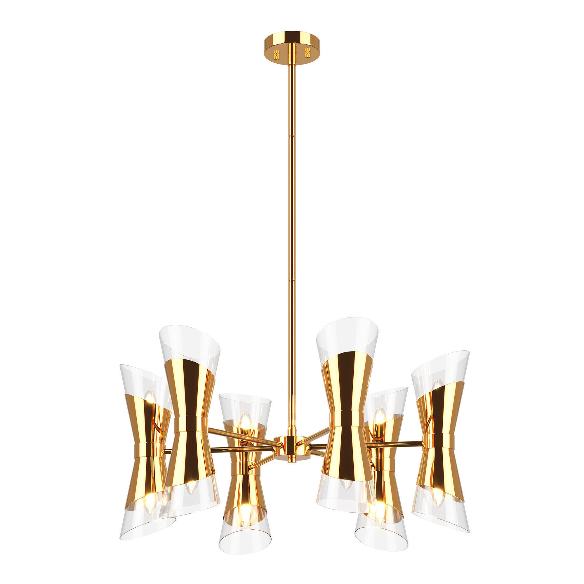 81712x Strato Lightstar chandelier 3D model_2