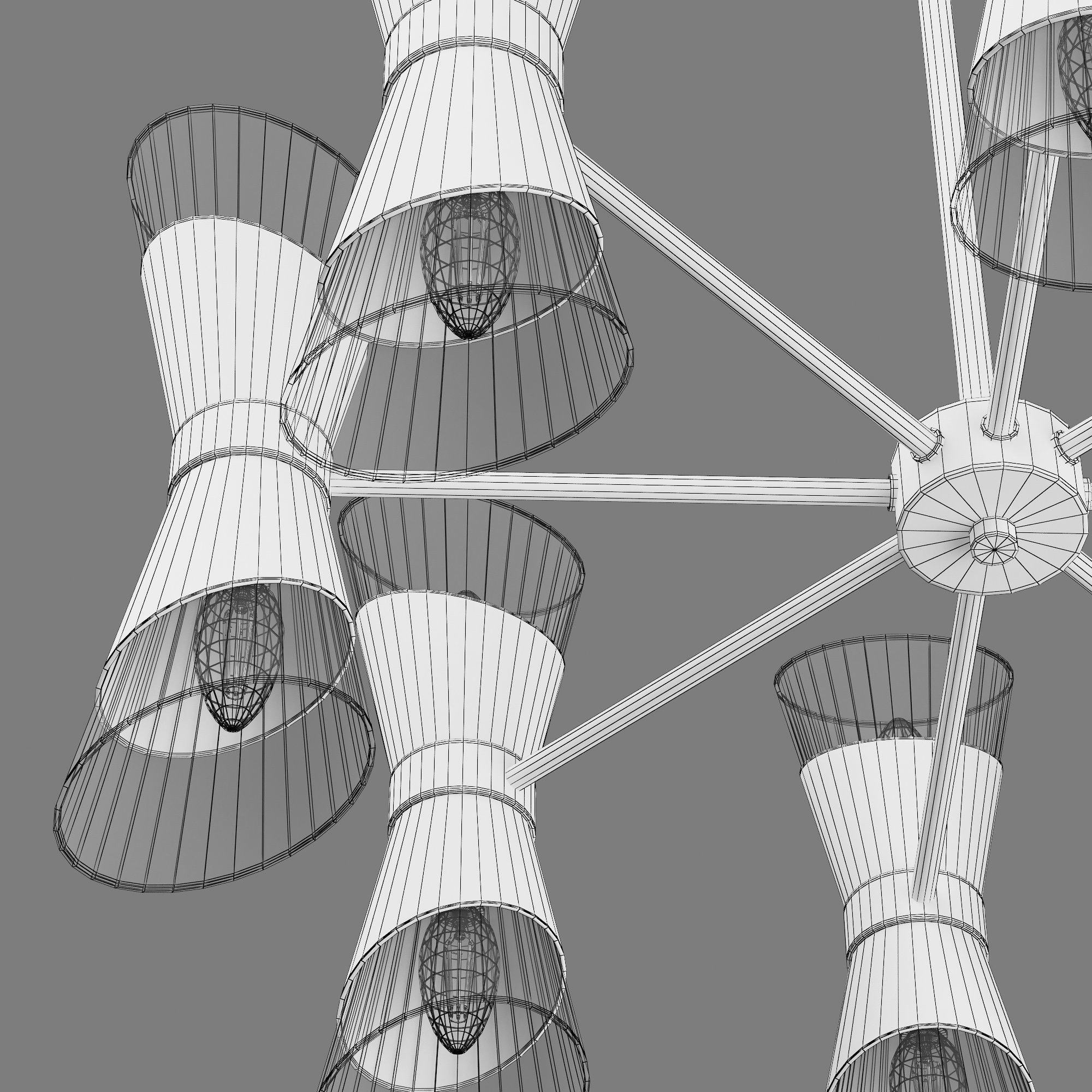 81716x Strato Lightstar chandelier 3D model_11