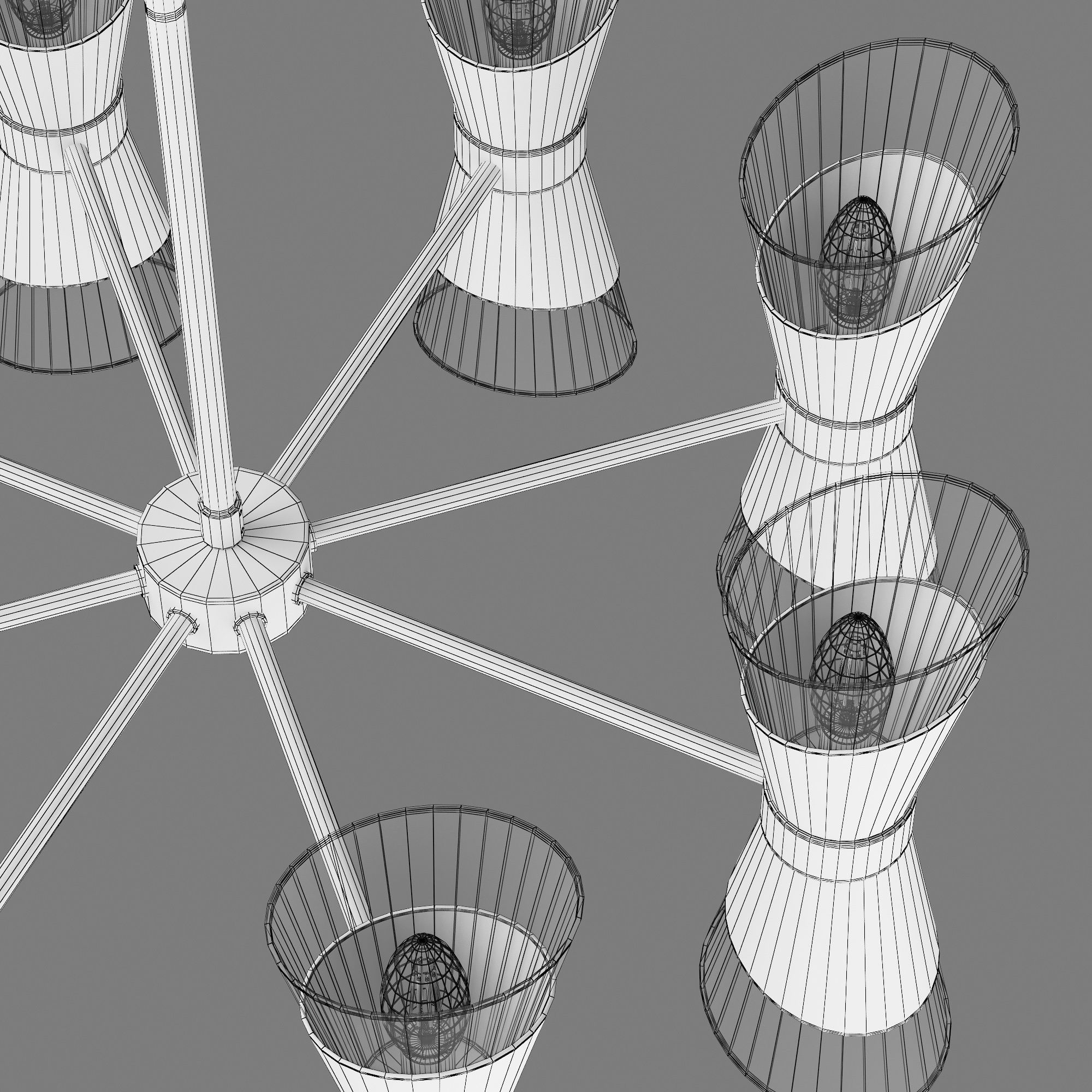 81716x Strato Lightstar chandelier 3D model_12