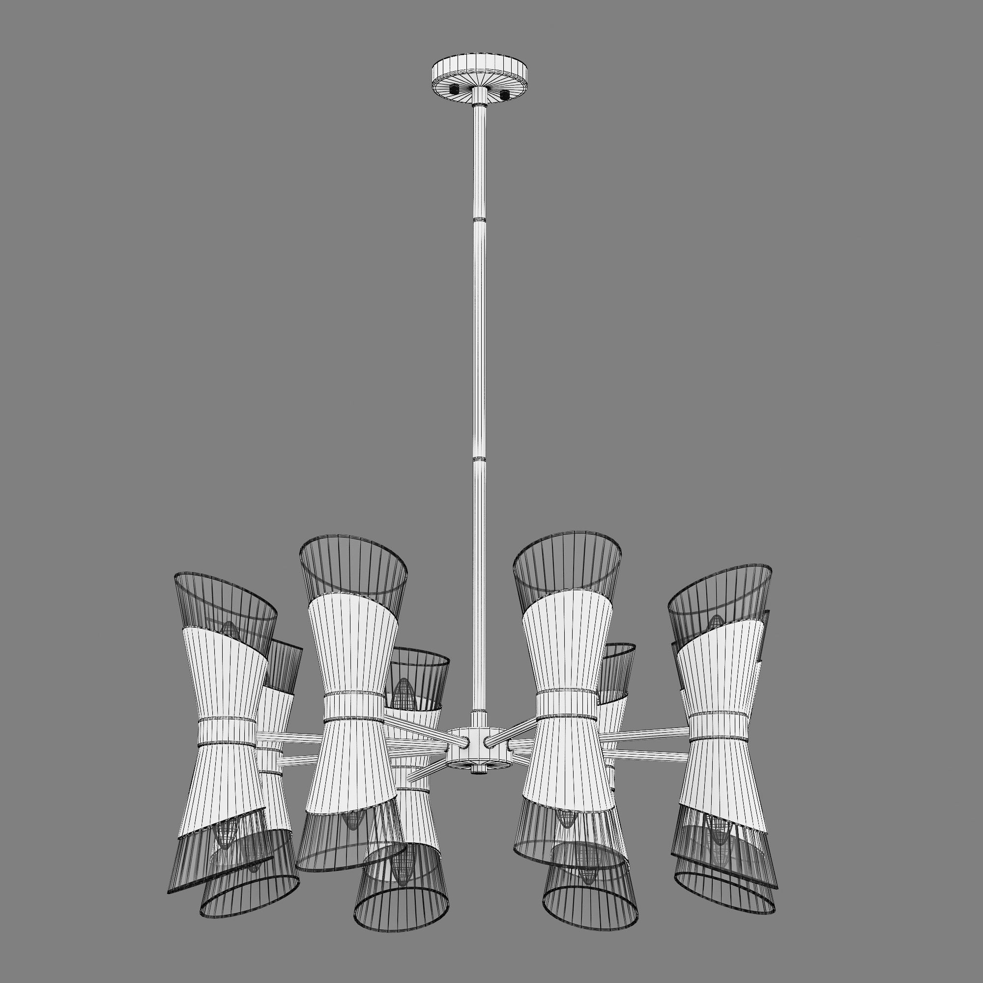 81716x Strato Lightstar chandelier 3D model_9