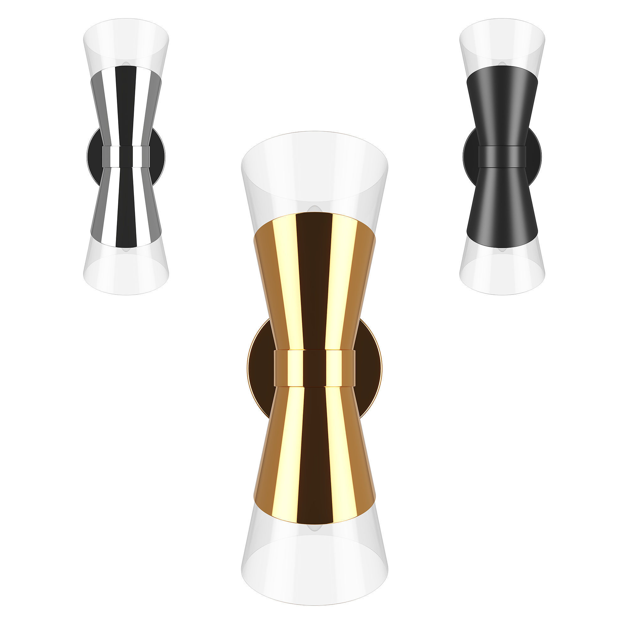 81762x Strato Lightstar sconce 3D model_1