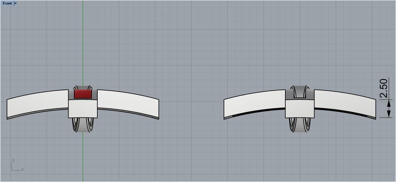 cross Enamel hollow ornament 2 cross 3D print model_11