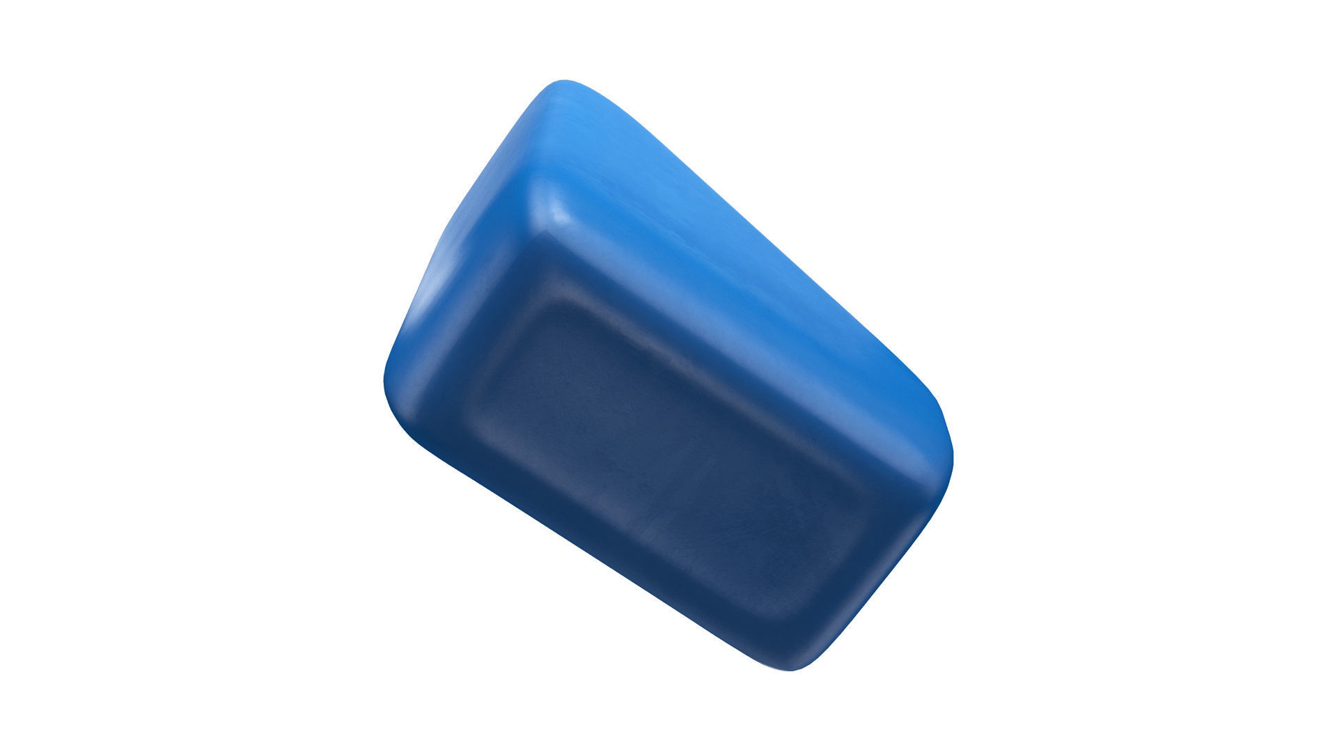 Plastic container blue 03 3D model | CGTrader