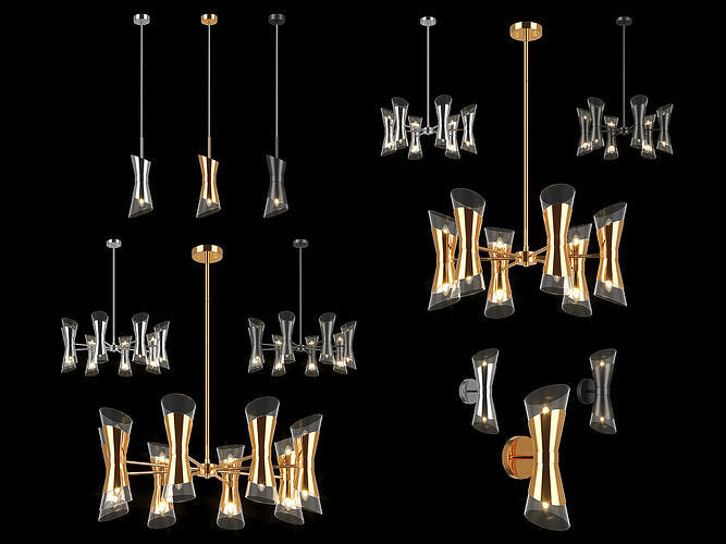 817 Strato Lightstar Collection of Modern Lamps 