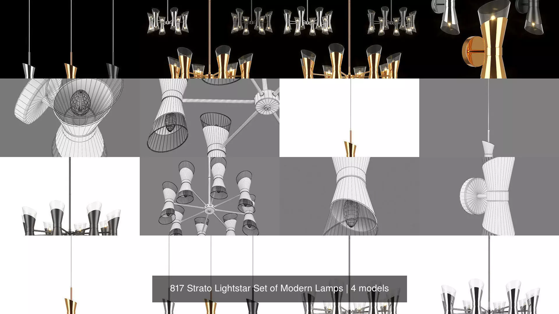 817 Strato Lightstar Collection of Modern Lamps _1