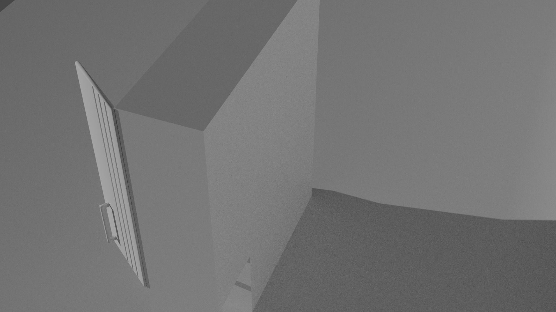 Bathroom Cabinet Free low-poly 3D model_3