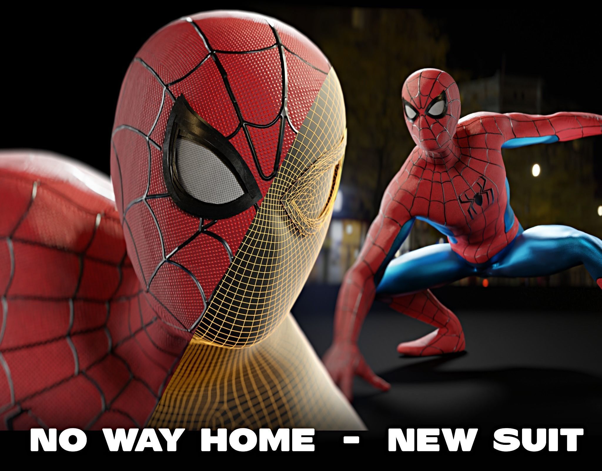 Spider-Man No Way Home - New Suit 3D model_3