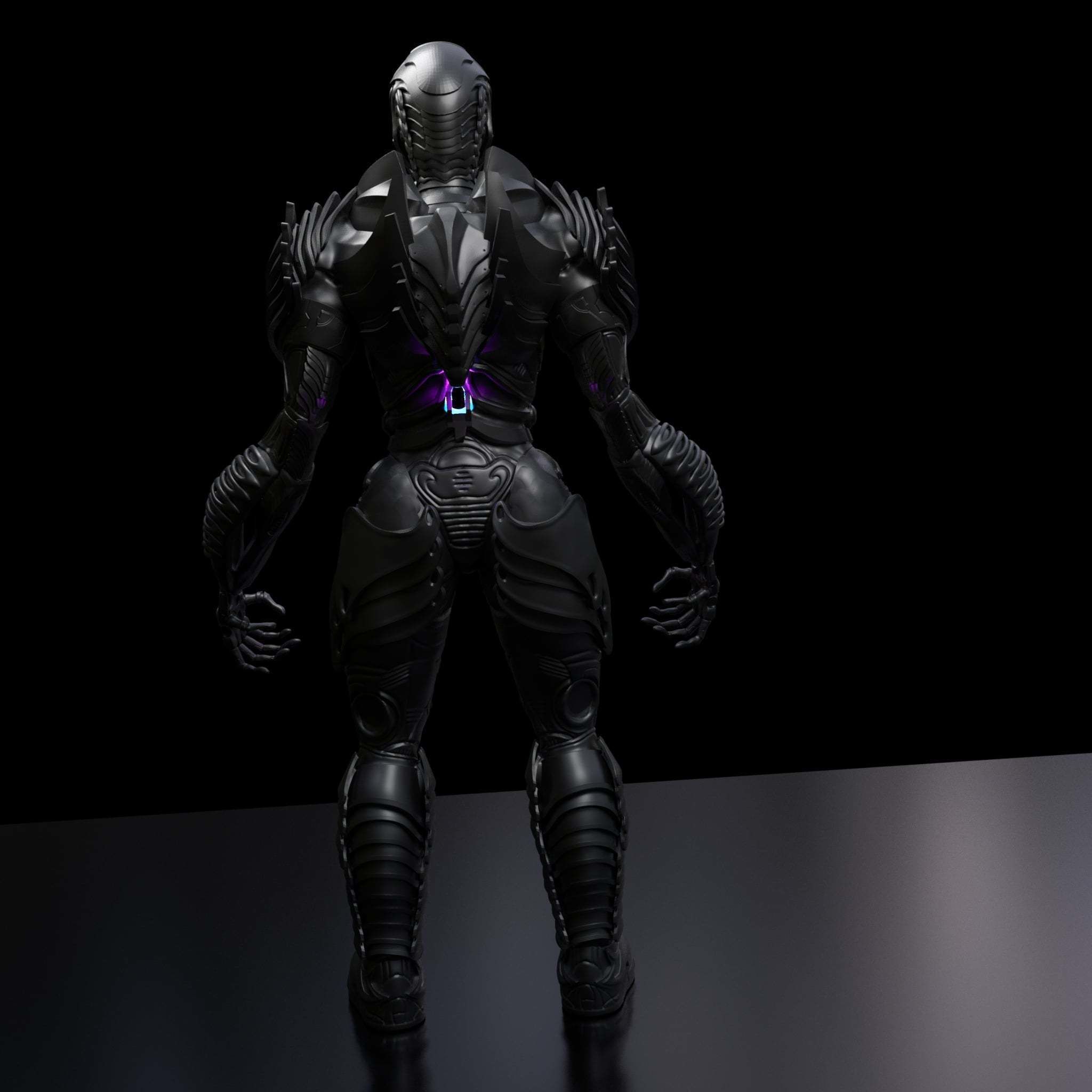 Lost in space robot 3D print model_2