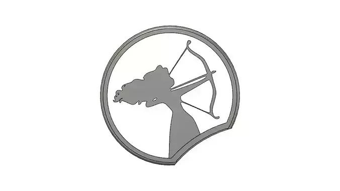 Slide on Mickey Mouse Ears Braves Merida and Bears