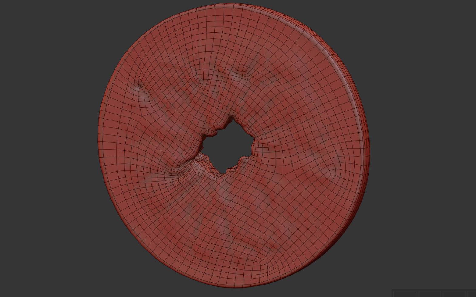 Pomelo Slice 3D model_8