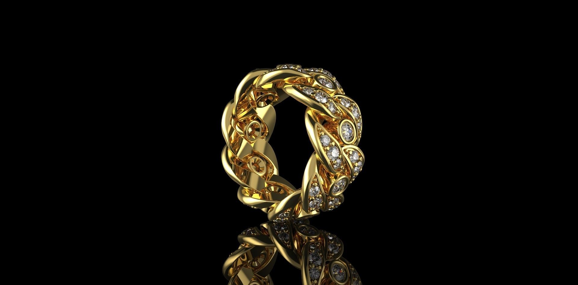 Gold N847 3D print model_4