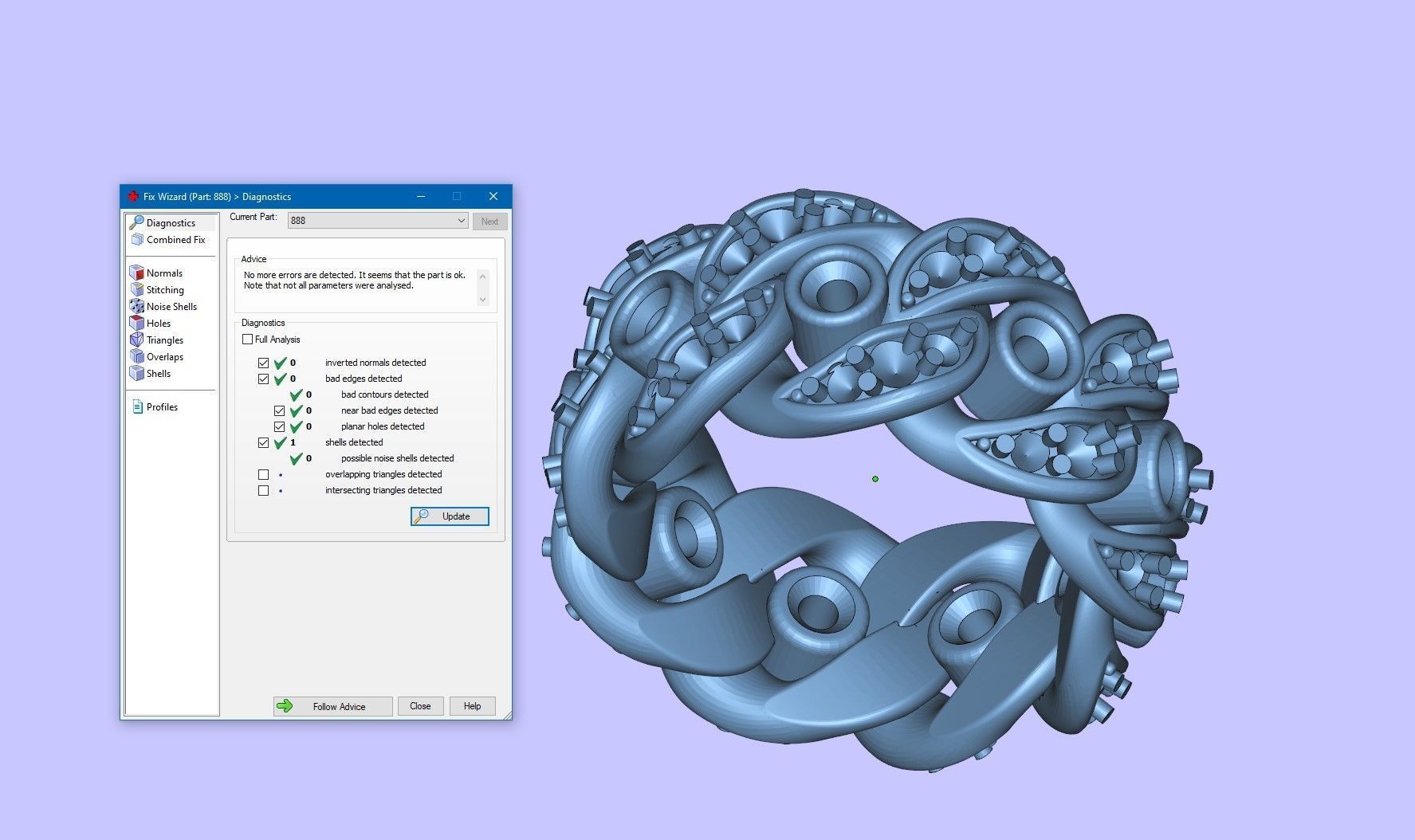 Gold N847 3D print model_5