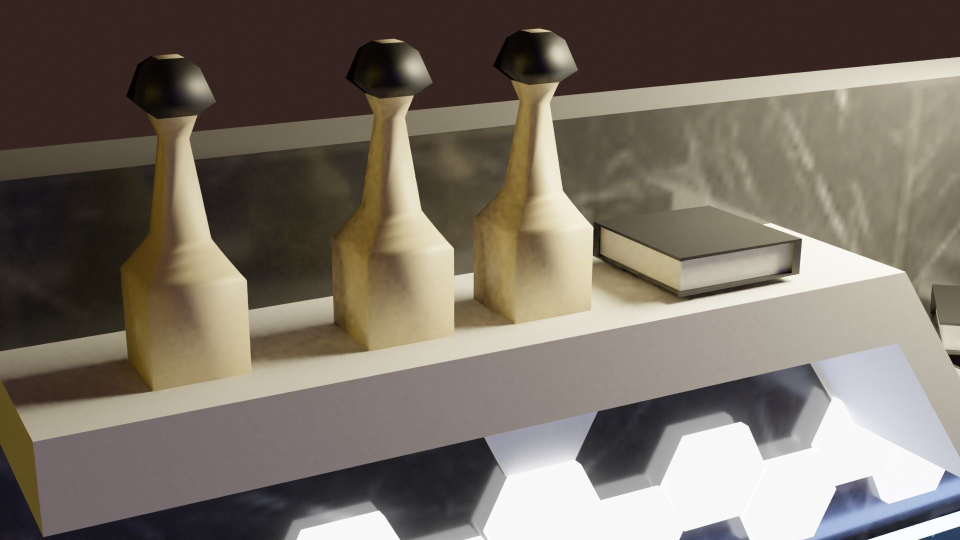 Gaming Room Low-poly 3D model_8