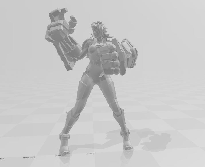 Vi League of Legends Wild Rift 3D print model_6