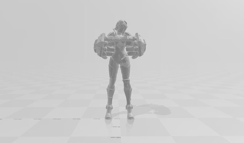 Vi League of Legends Wild Rift 3D print model_2