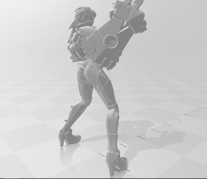 Vi League of Legends Wild Rift 3D print model_8