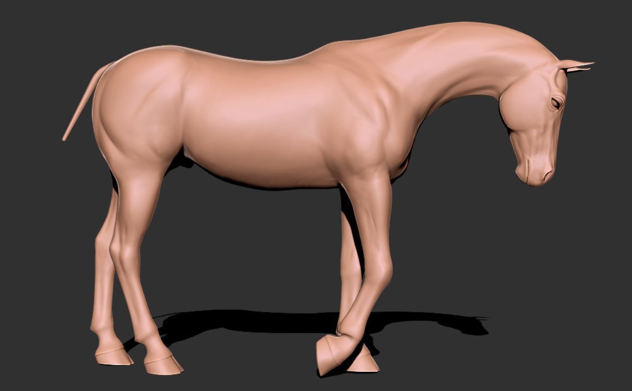 Horse 033 3D print model_1