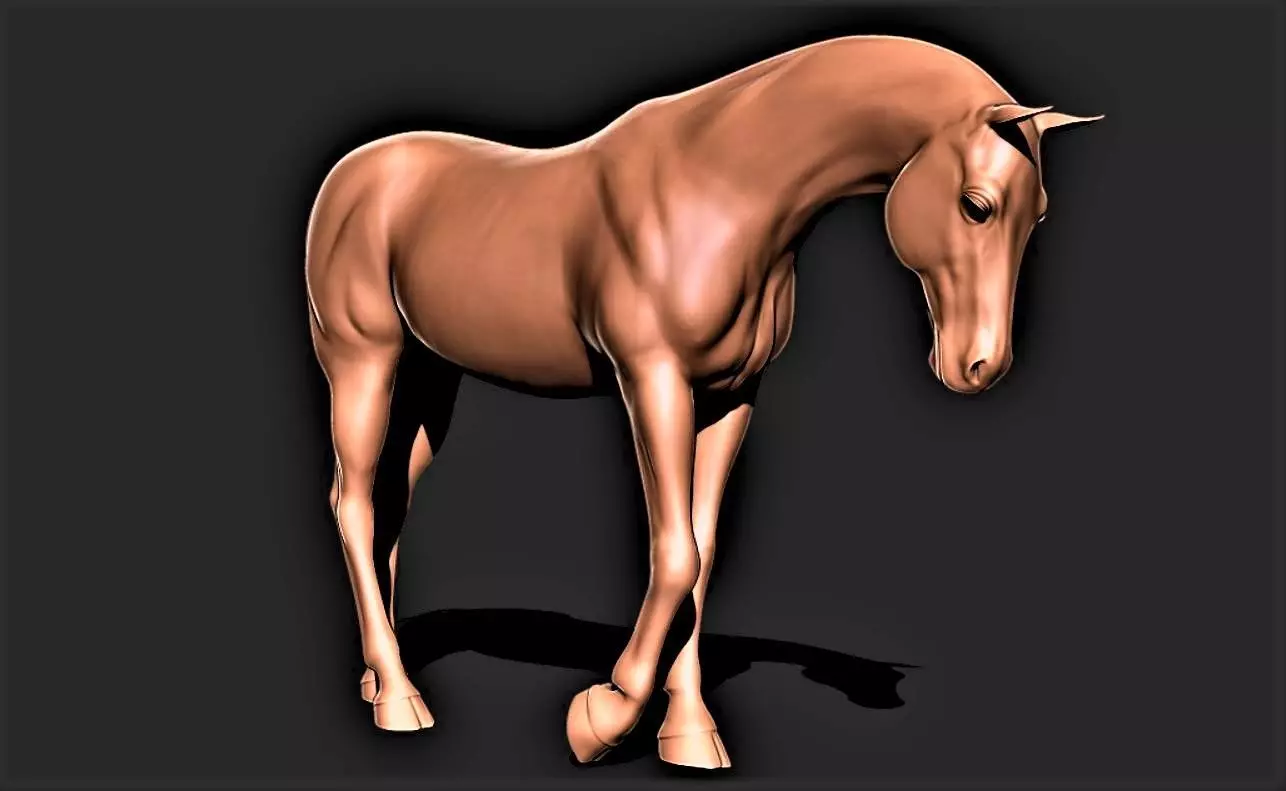 Horse 033 3D print model_0