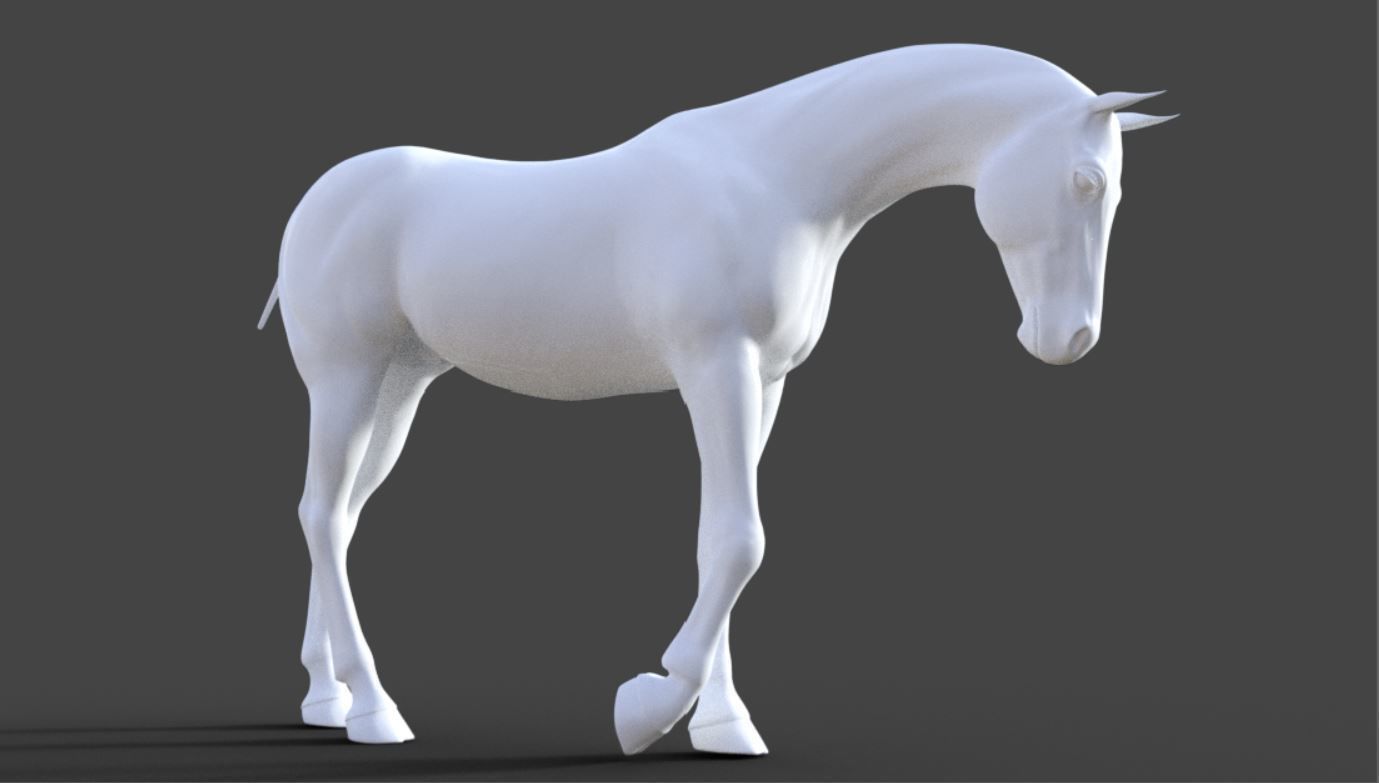 Horse 033 3D print model_13