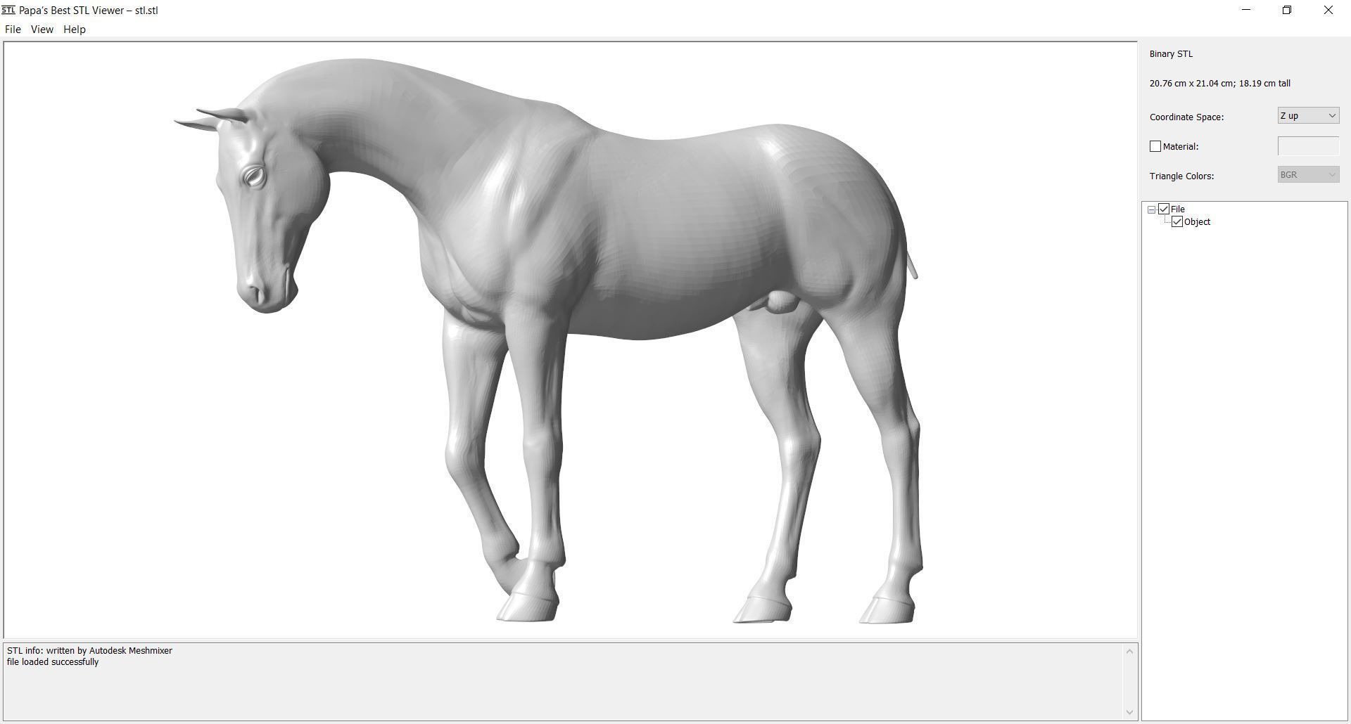 Horse 033 3D print model_18