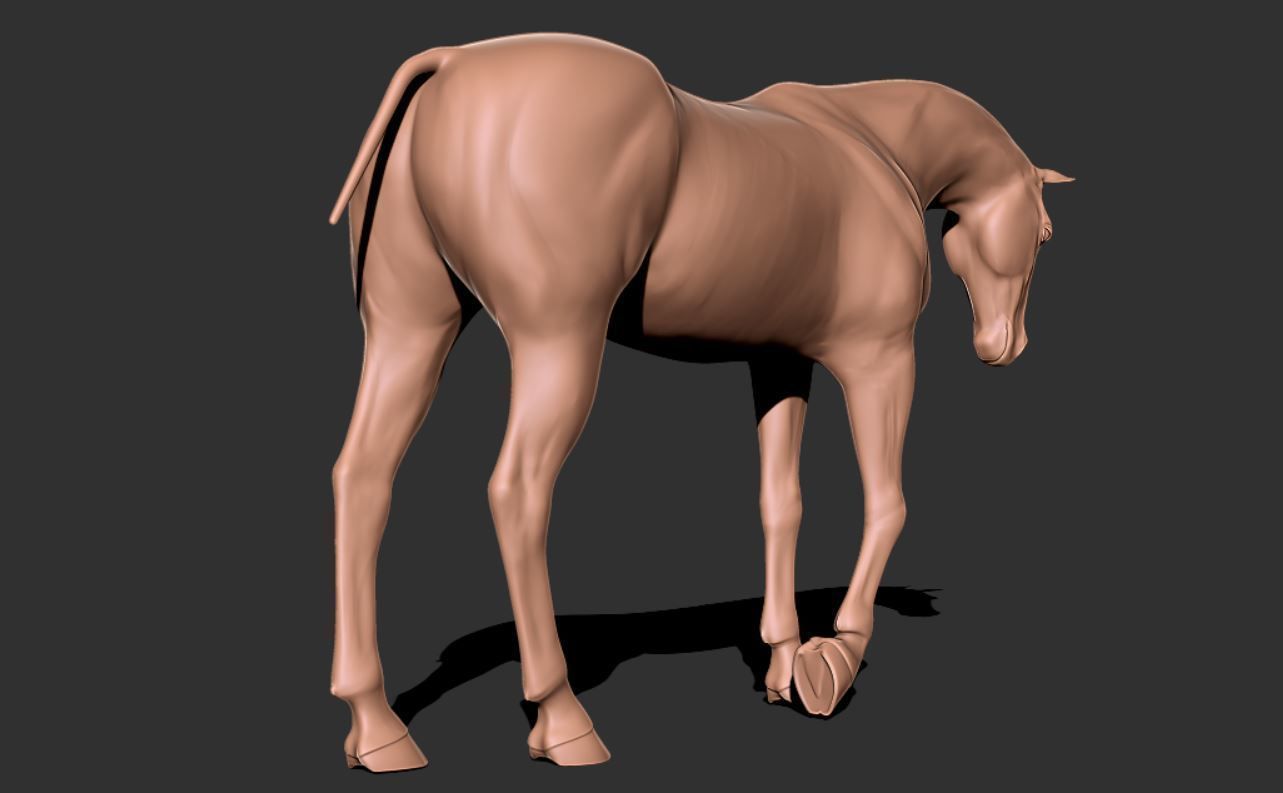 Horse 033 3D print model_2