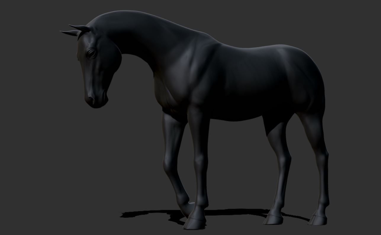 Horse 033 3D print model_8