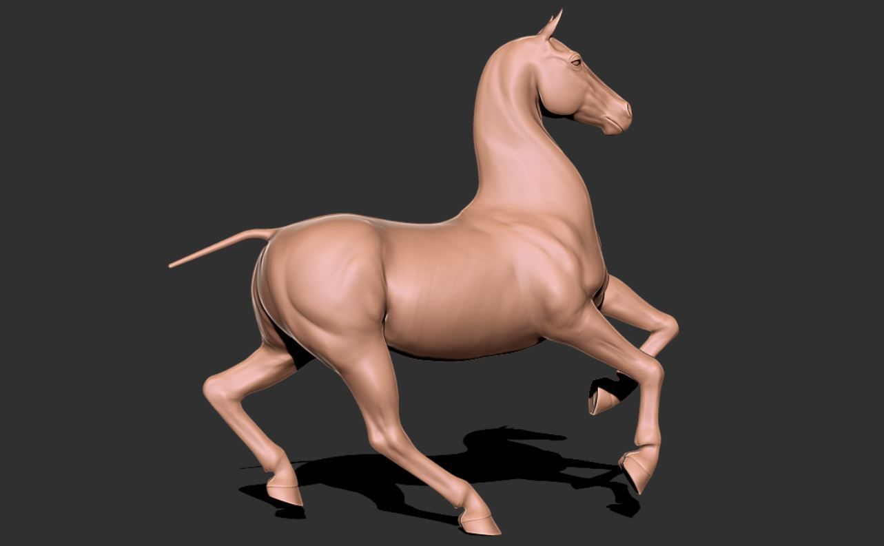 Horse 035 3D print model_5