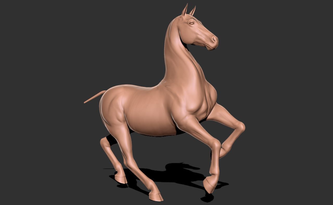 Horse 035 3D print model_4
