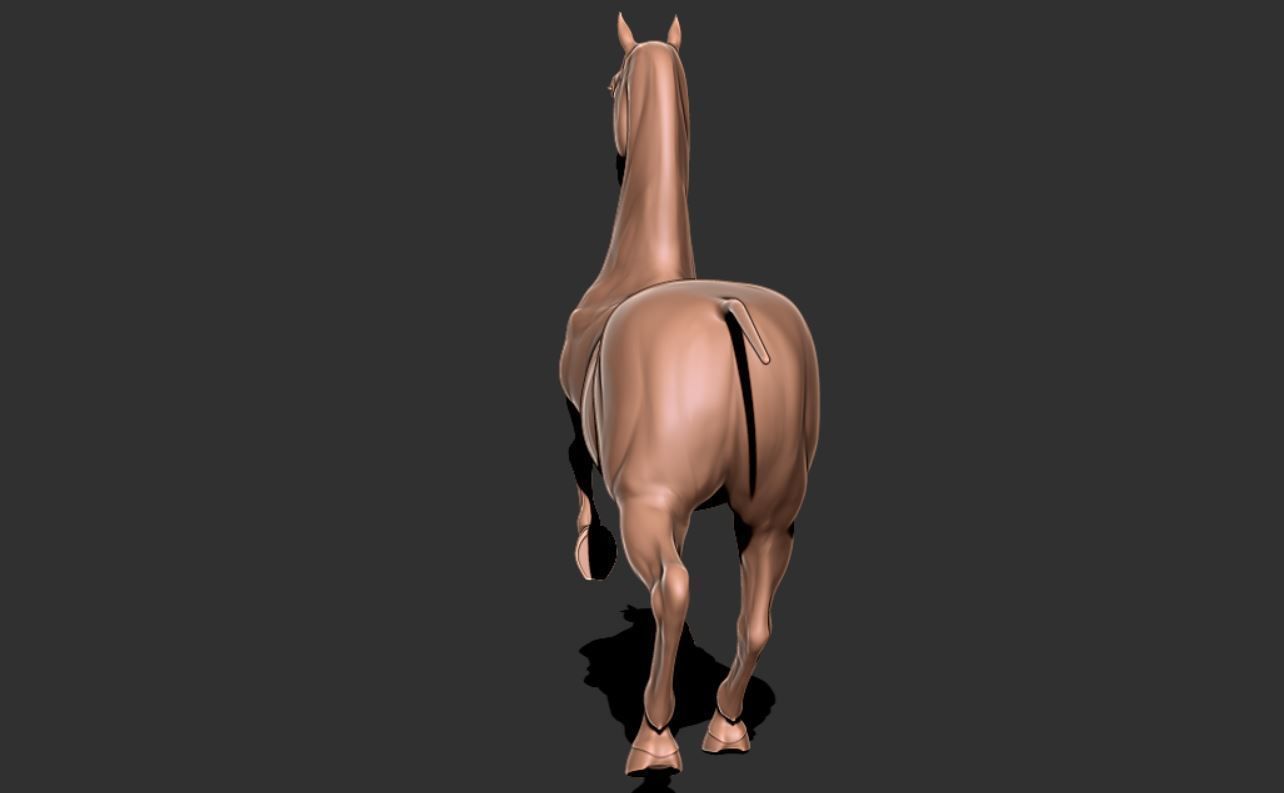 Horse 035 3D print model_7