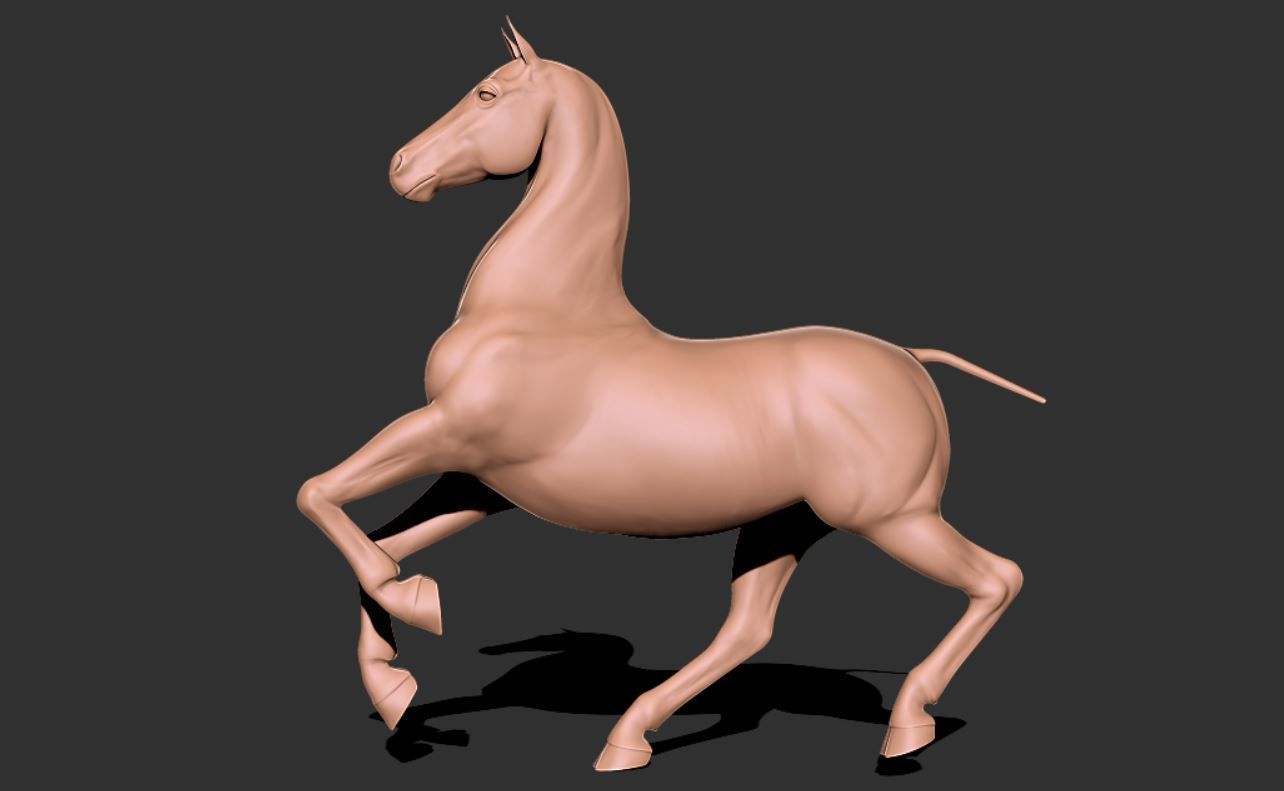 Horse 035 3D print model_1