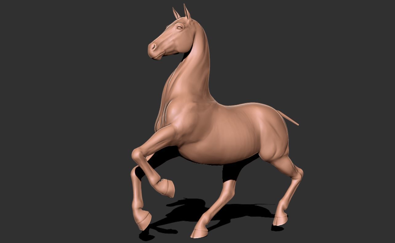 Horse 035 3D print model_2