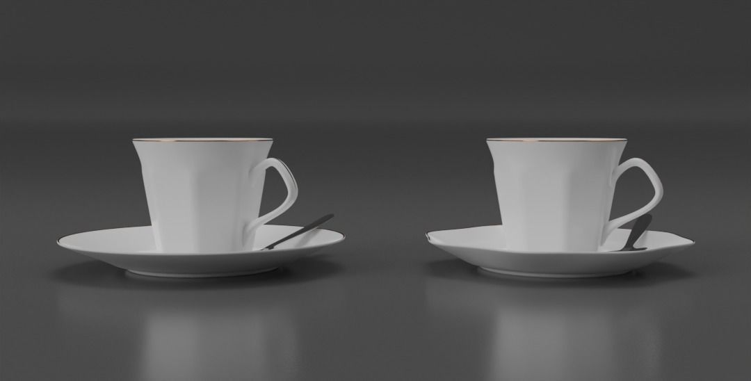 Coffee cup 3D model_6