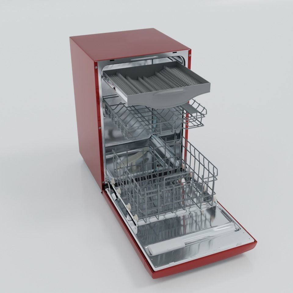 Dishwasher 3D model_1