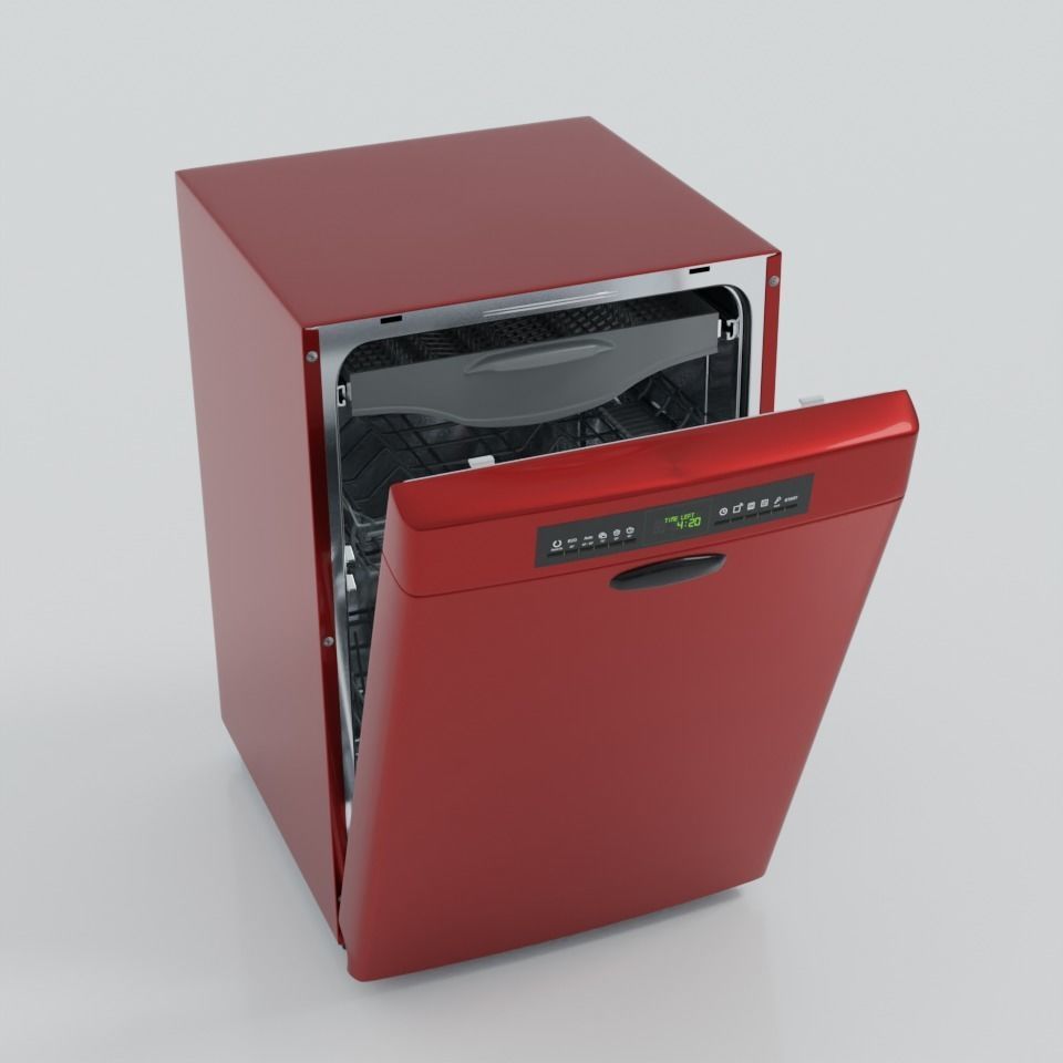 Dishwasher 3D model_2