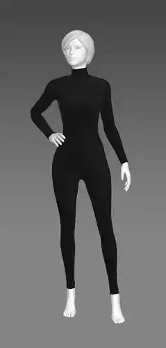 Woman Clothing Pose 414