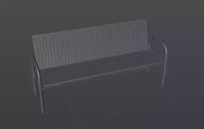 Street bench