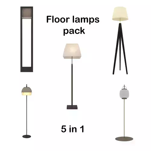 Floor Lamps Pack Armani Casa