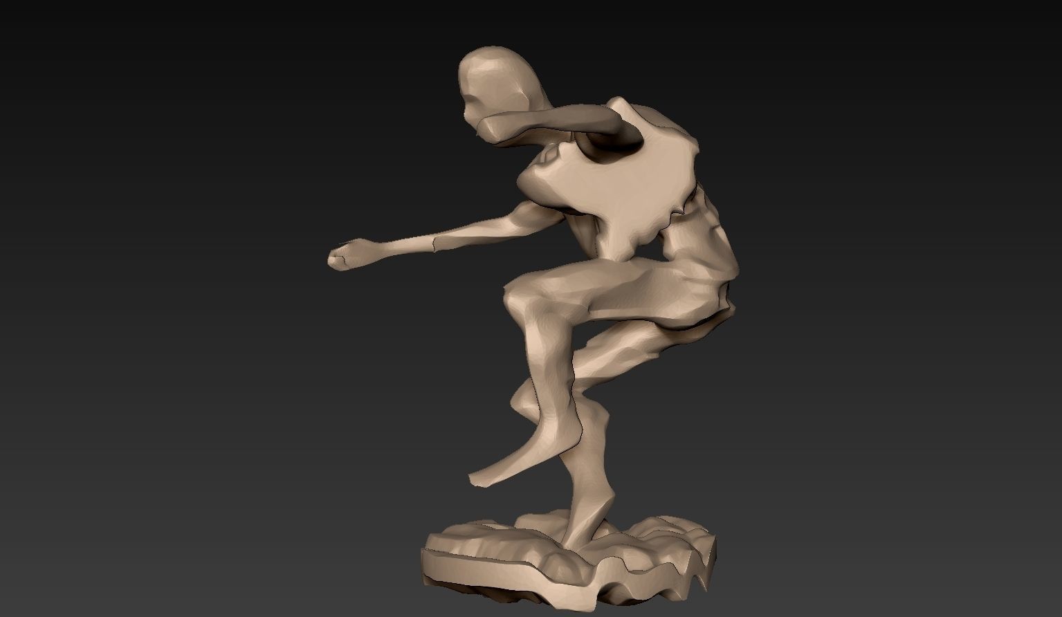 Stylized Action Figure 06 3D model_4