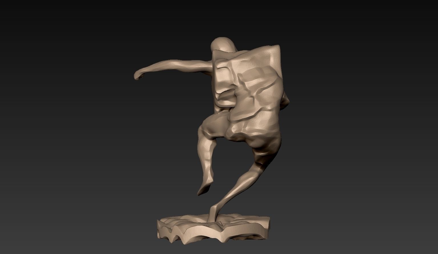 Stylized Action Figure 06 3D model_2