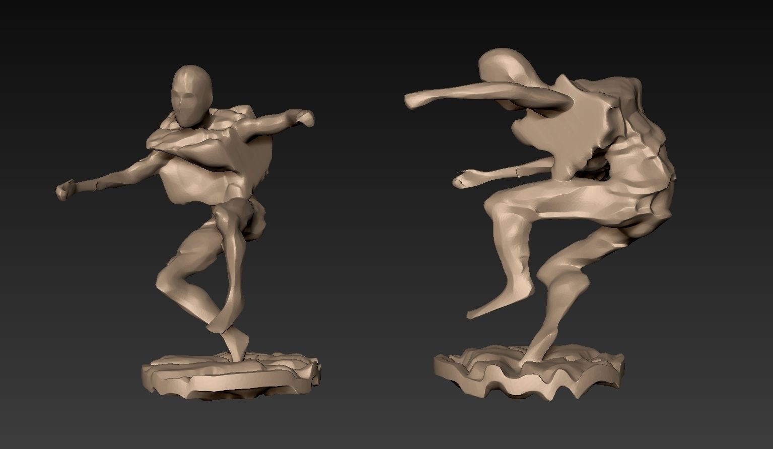 Stylized Action Figure 06 3D model_3