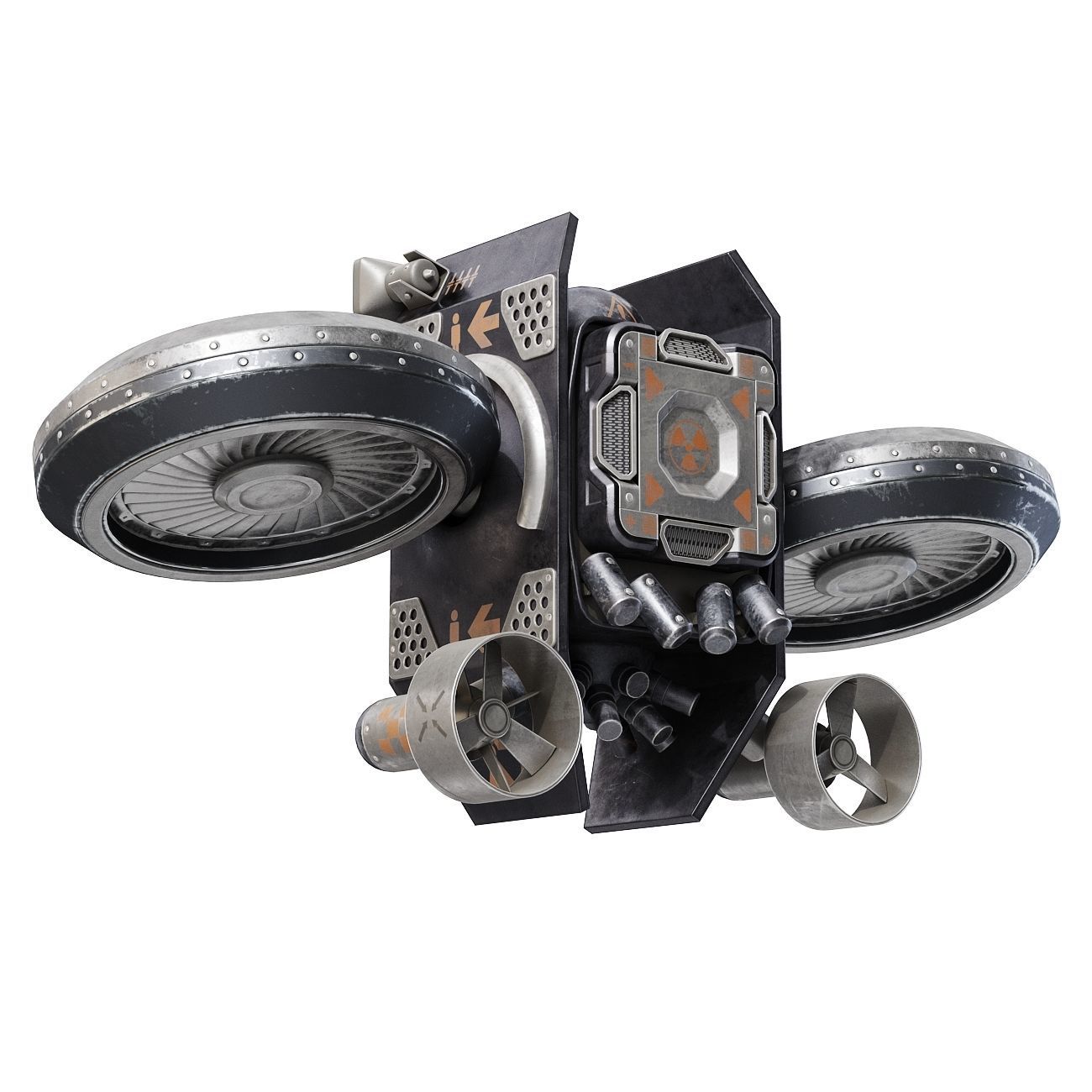 Research drone 3D model_1