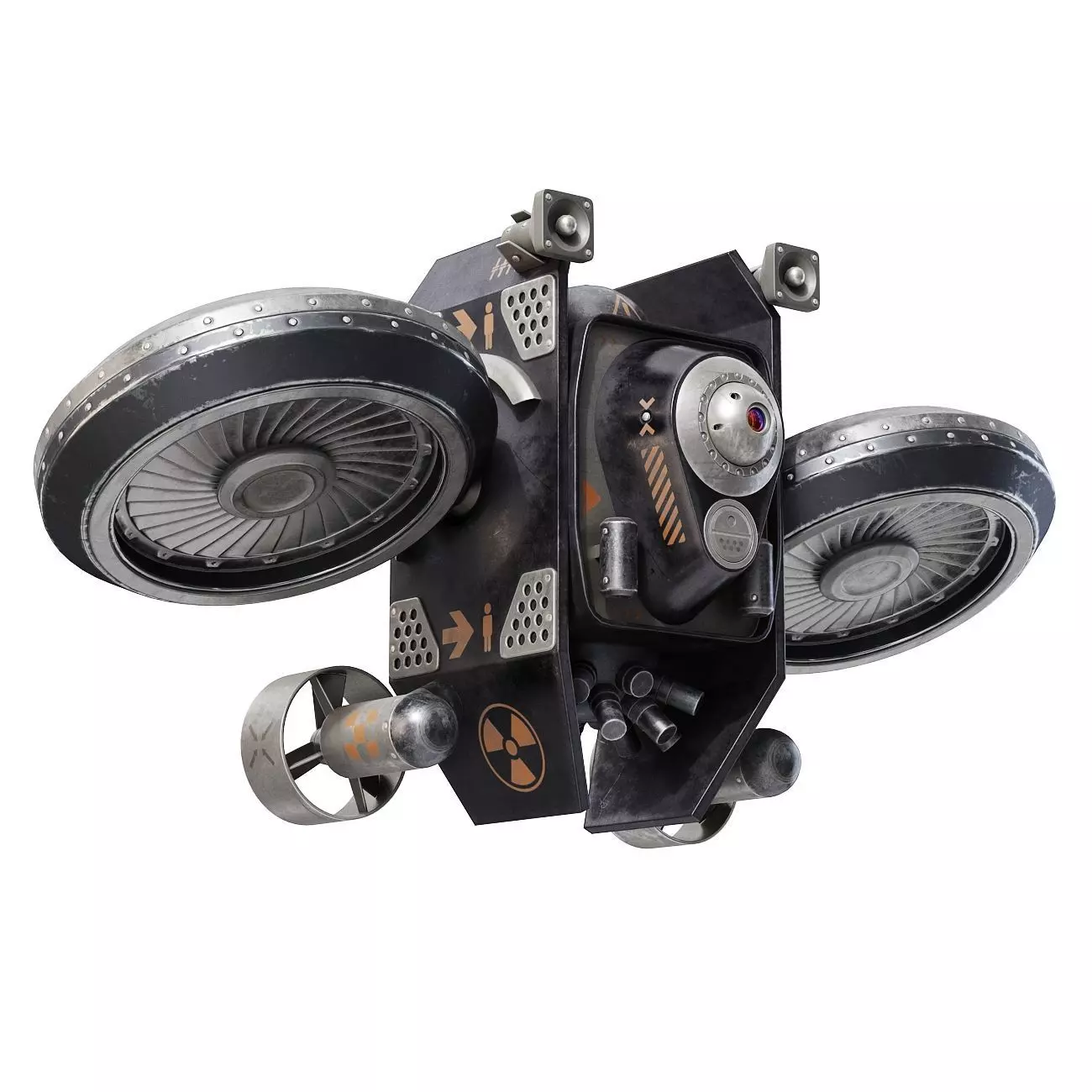 Research drone 3D model_0