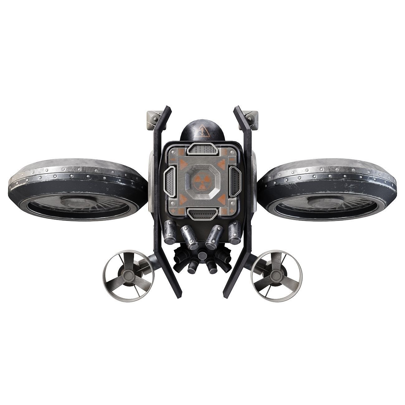 Research drone 3D model_3